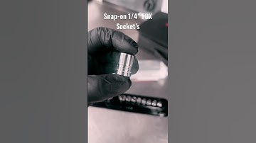 New tool! Snap-on 1/4” FDX sockets