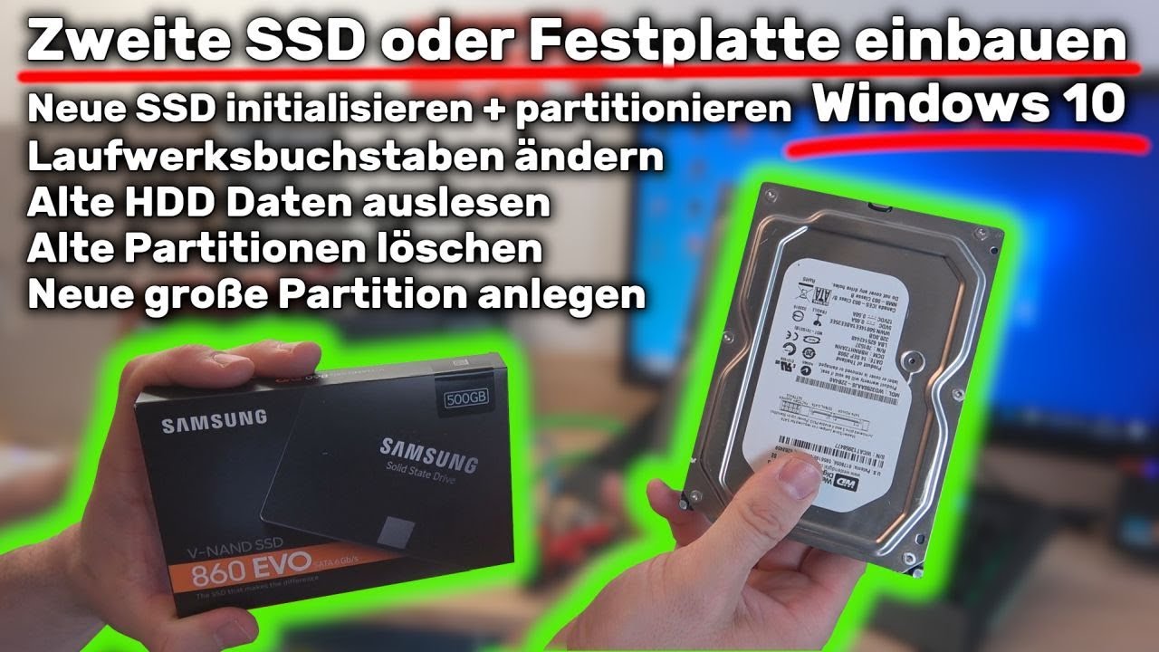 Ssd Einbauen Hdd Durch Ssd Festplatte Ersetzen Exone Ratgeber