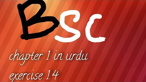 Bsc Mathematical method chapters1 ex1.4 questions1ta7