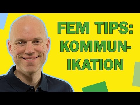 Video: Hemligheter För Framgångsrik Kommunikation