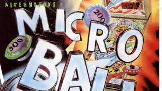 Micro Ball  Alternative Software 1987 Commodore 64  Sure plays a mean pinball?