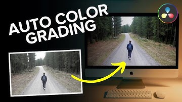 DaVinci Resolve: Automatic Color Grading (Super Easy!)