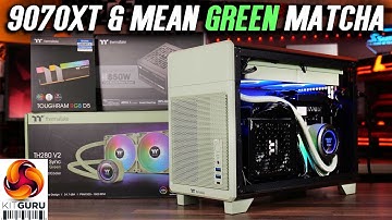 RX 9070 XT in Thermaltake TR100: Quiet SFF Beast Build