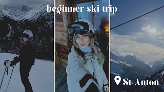 What is a ski trip as a beginner really like? Skiing in St Anton, Austria
