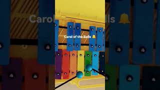 Carol of the Bells - Glockenspiel 🎄 #christmasspirit #christmaskaraoke #christmasmusic #glockenspiel