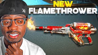 Warzone's NEW FLAME THROWER is Actually BROKEN..