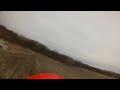 Field flight on a cloudy day