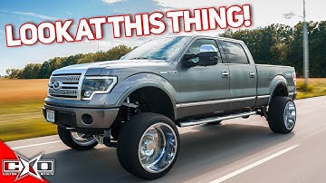 TALL and WIDE F-150 On 24