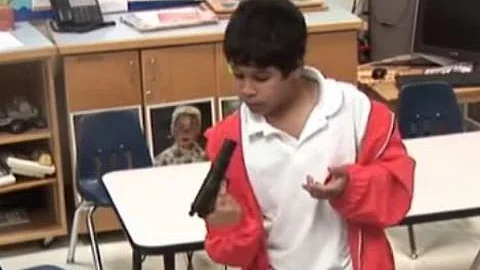 hidden camera - kids find a gun - Young Guns 3