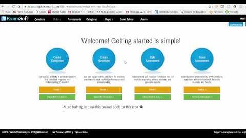 Examsoft for Instructors