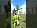 👉 Hulk 🧌 vs Dinosaurs 🦖 | Epic Fight 💥 #shorts #viral