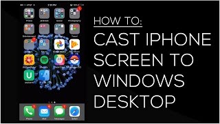 6 Best Apps To Share Iphone Screen Windows Pc Share Iphone Screen To Windows Pc, Can You Mirror Iphone Screen To Pc