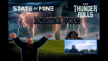 STATE of MINE | The Thunder Rolls (feat. No Resolve & Brandon Davis) | Reaction