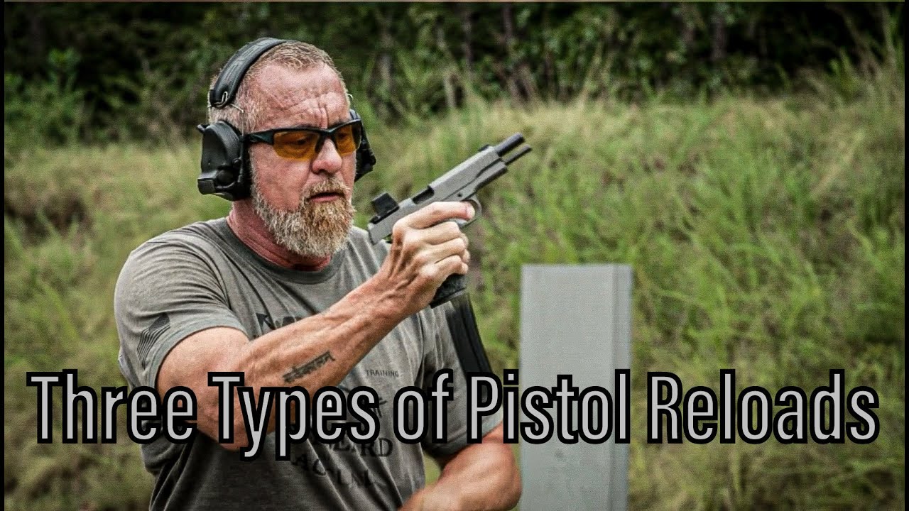 Три типа перезарядки пистолетных патронов