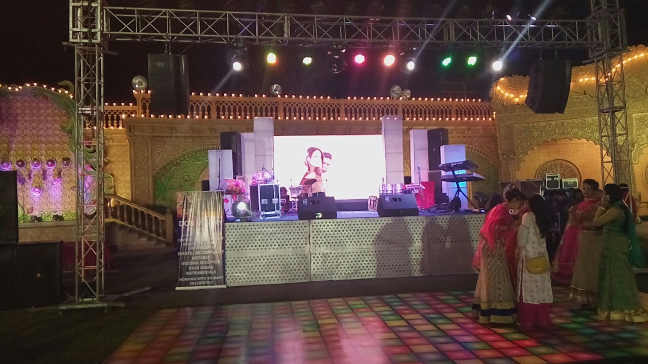Complete Dj Sound Light Stage Setup With Led Wall Background For Complete Dj Sound Light Stage Setup With Led Wall Background For Wedding Event 09891478183