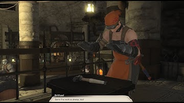 FFXIV "By the Sweat of Your Brow" BSM 20 Job Quest