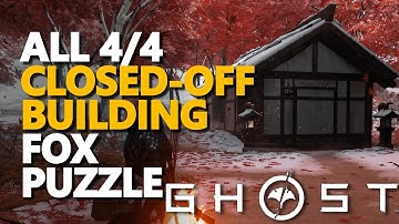 All Closed-Off Building Fox Puzzle Ghost of Yotei