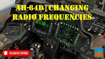 DCS World | AH-64D | How To Change The Radio Frequencies