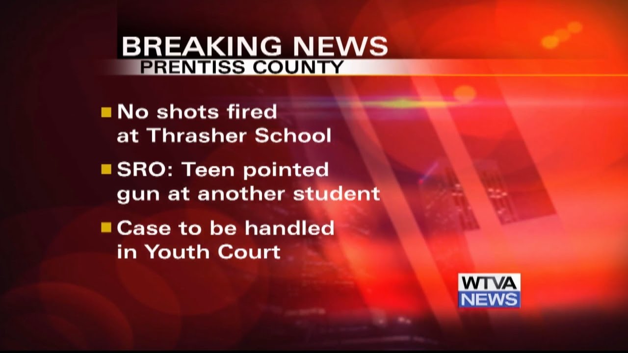 Student brought loaded gun to school in Prentiss County