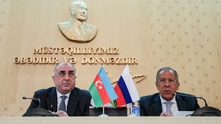 Sergey Lavrov & Elmar Mammadyarov press-conference | Пресс-конференция С.Лаврова и Э.Мамедъярова