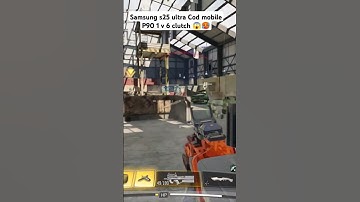 cod mobile 1 v 4 clutch 😳🥵 | #cod #shorts #gaming #video #youtube #yt #funny