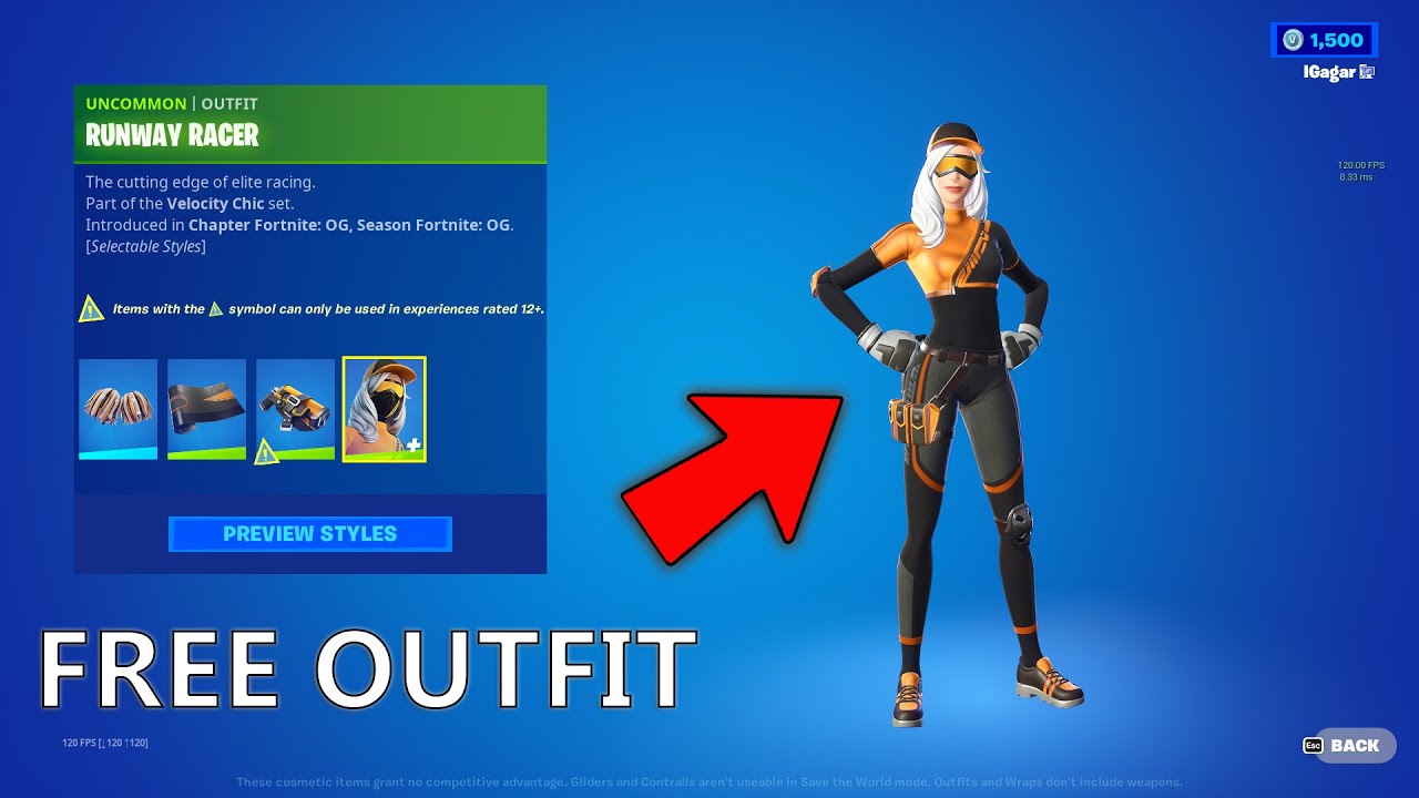 How to get the new Runaway Racer outfit for free in Fortnite: Here's all  you need to do - Meristation