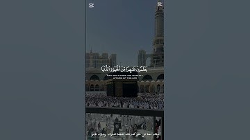 لحظات تلاوة تملأ القلب سكينة – تلاوة تهز الوجدان