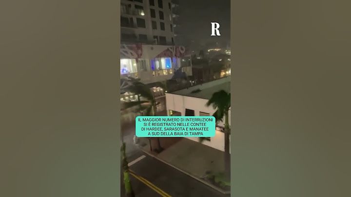 VITTIME e case DISTRUTTE: in Florida i danni dell'URAGANO Milton