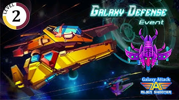 Galaxy Attack: Alien Shooting | Galaxy Defense Event 2023 | Level 2 Review | By Apache Gamers