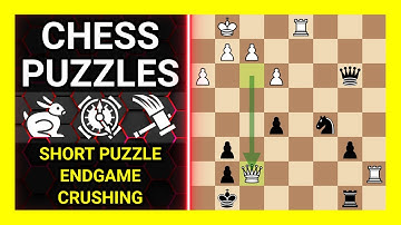 Chess Puzzles to Practice. Themes: Short puzzle, Endgame, Crushing. Learn Chess