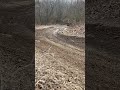 Badlands Orange trail quad bike drive by