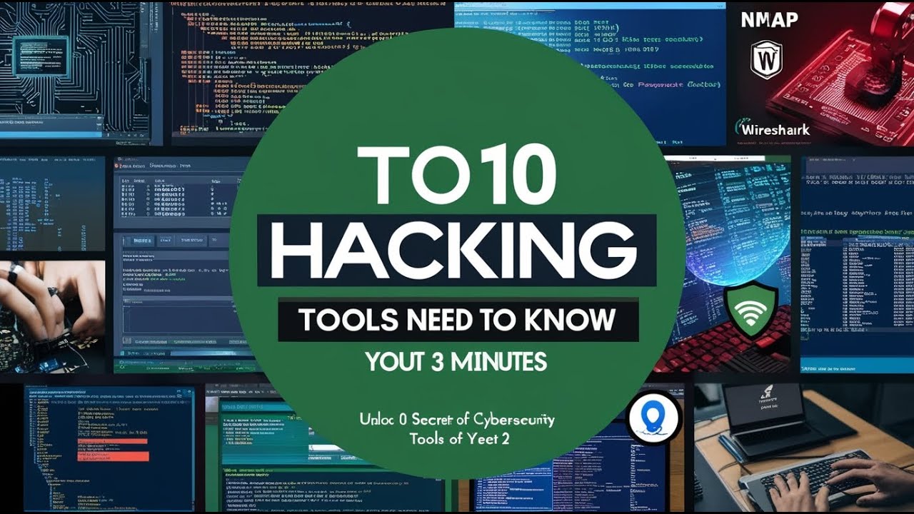 Top 10 Hacking Tools You Need to Know! - YouTube