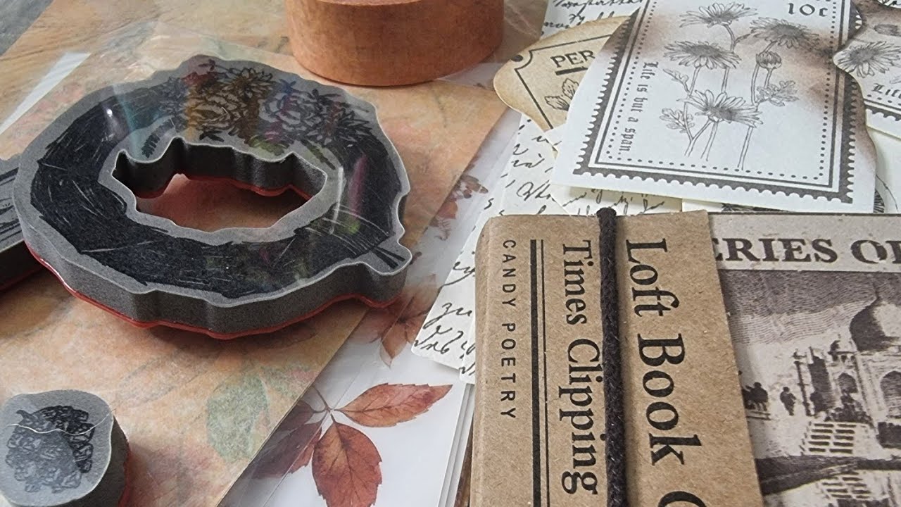 Your Creative Studio Unboxing - Journal Supplies