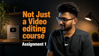 Not Just a Video editing course | Assignment 1 [ New to Premier Pro ]