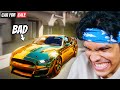 Gold mustang is a bad car car for sale