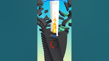 Stack Bounce Game Part-33 #stackball #gaming #shorts