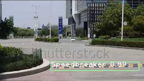 Saaragh & Navan AI - Speed Breaker Detection based on Artificial Intelligence