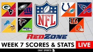 Full NFL Week 7 RedZone Live Streaming Scoreboard, Highlights, Scores, Stats, News & Analysis Guide