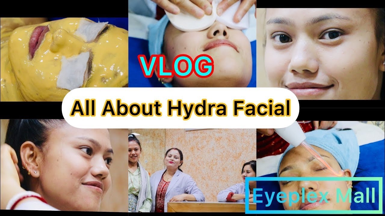 Roshni Doing Hydra Facial I Nepal China Skin Care I Baneshwor Eyeplex