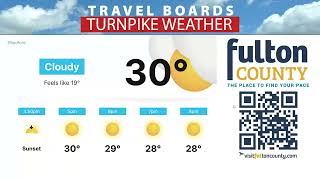 Ohio Turnpike Service Plaza Weather Sponsorship