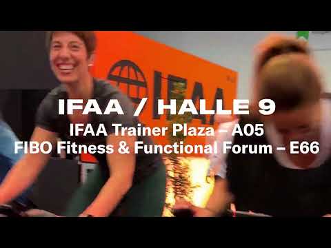 FIBO 2024: Willkommen bei der IFAA Fitnessakademie für Aus- und Weiterbildung