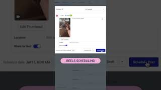 Drafting, scheduling, and auto-publishing Instagram Reels is now available in Buffer 🎉 🙌
