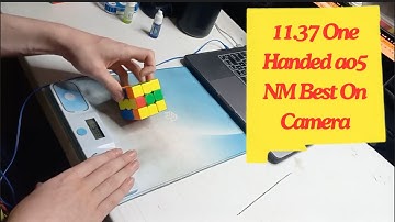 11.37 One Handed Rubik