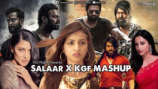Salaar - Kgf (Mega Mashup) Prabhas - Yash - DJ DALAL LONDON & VDJ Mahe - Bollywood Song HD