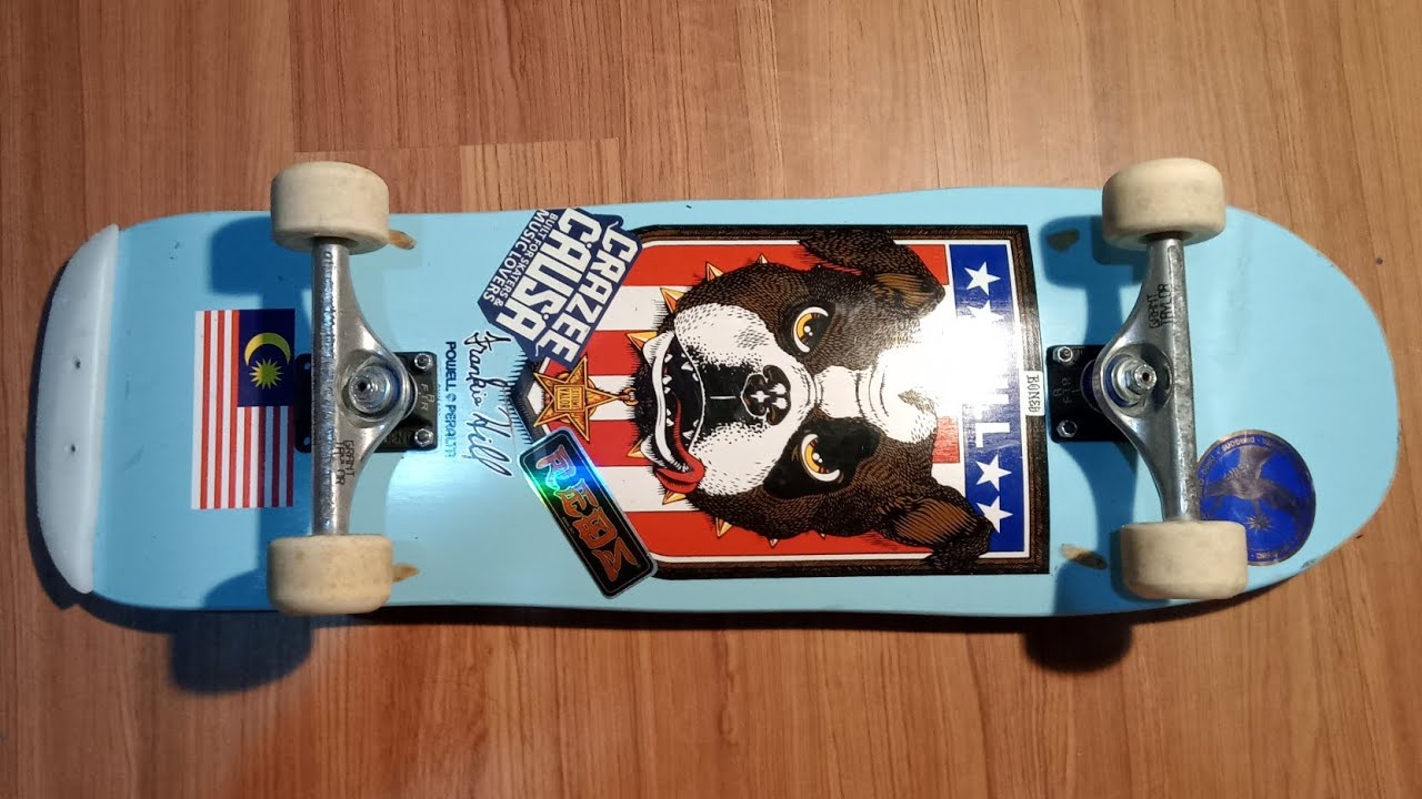 Powell Peralta Frankie Hill Bulldog reissue skateboard review