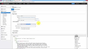 Adding Page Titles to Web Pages in Business Catalyst