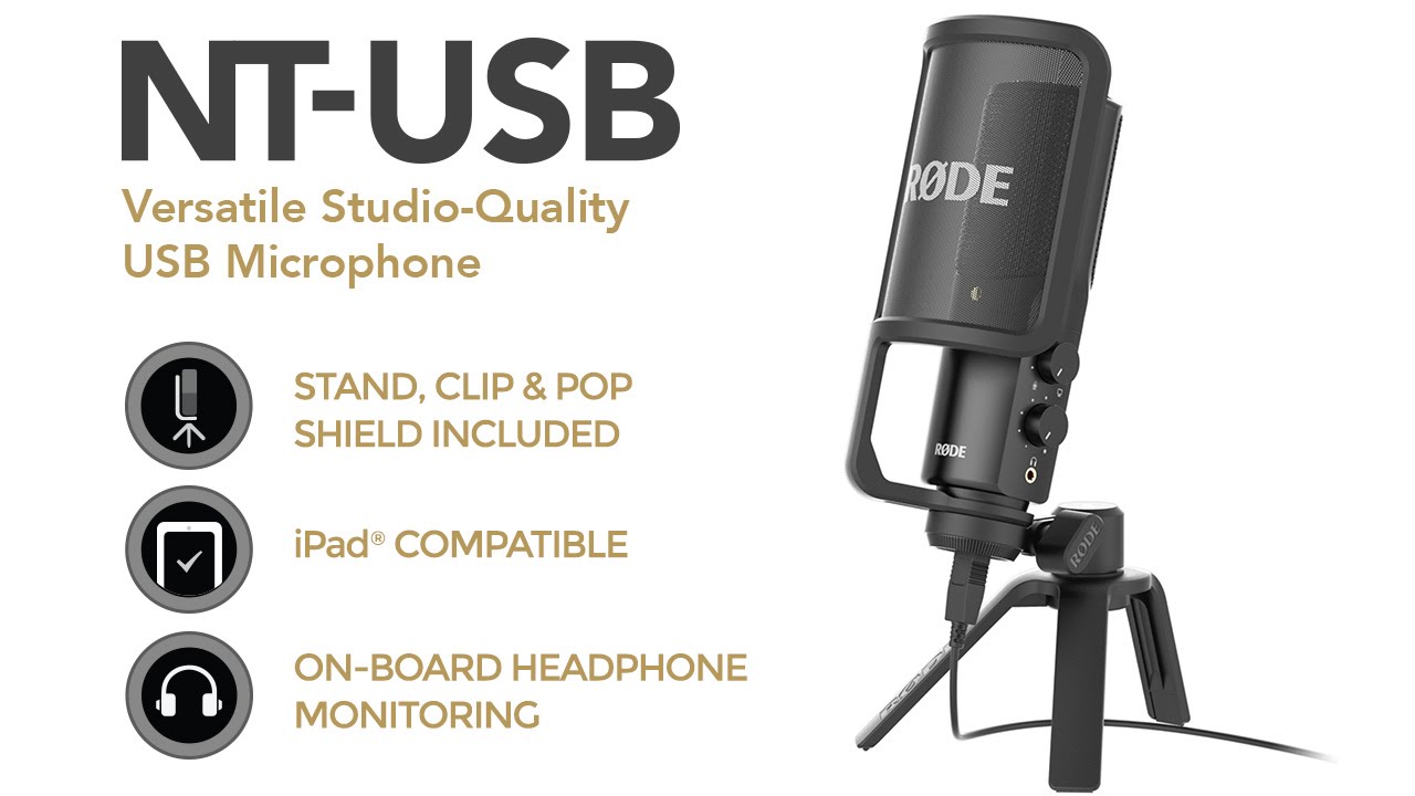 Introducing the new NT-USB microphone 