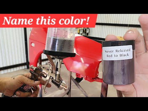Red Automotive Paint