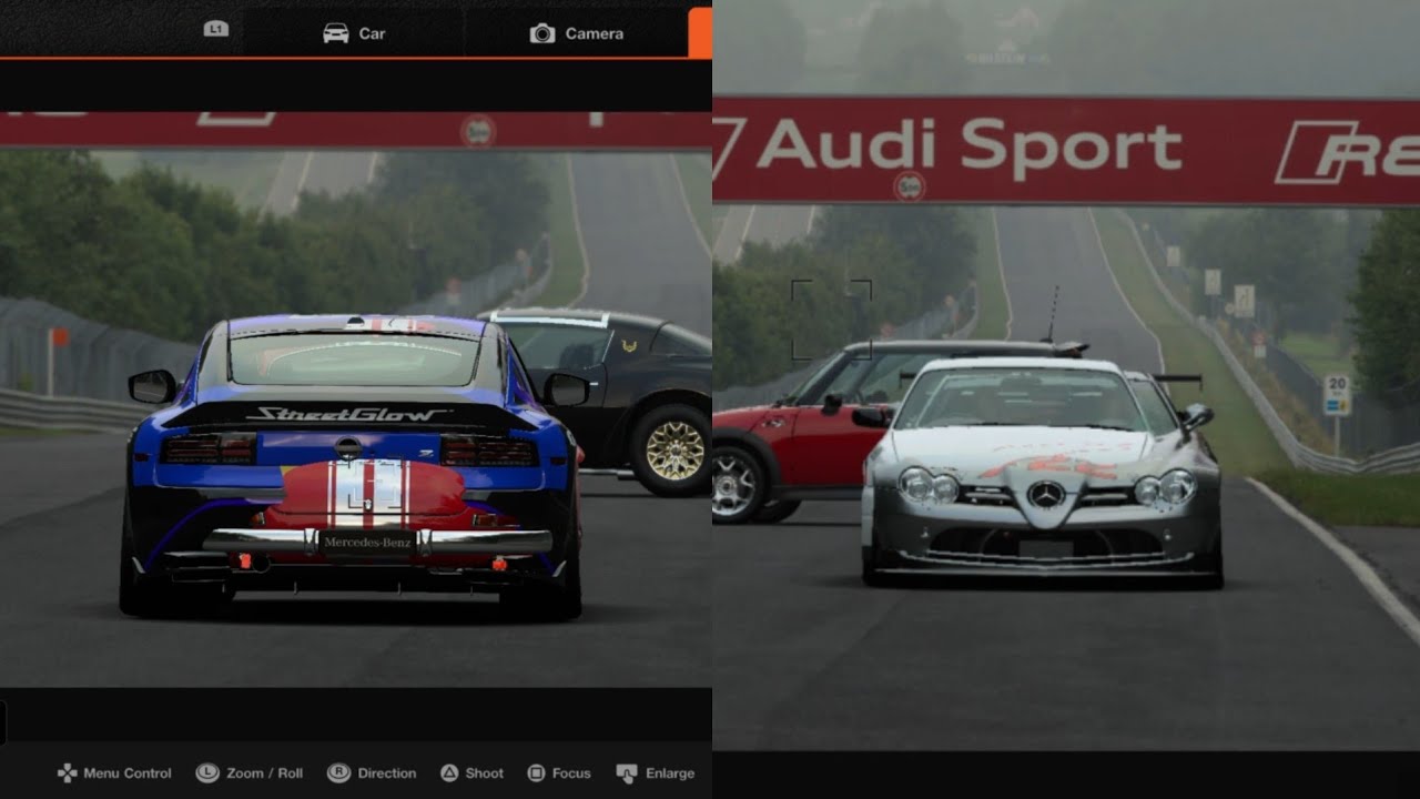 GT7 Scapes Glitch 1.31 Car Merging (Progress Report) YouTube