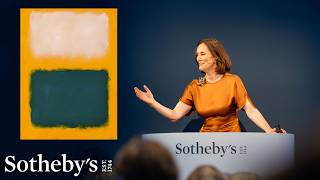 Luminous Rothko Sets Off 10-Minute Bidding Battle | Sotheby's